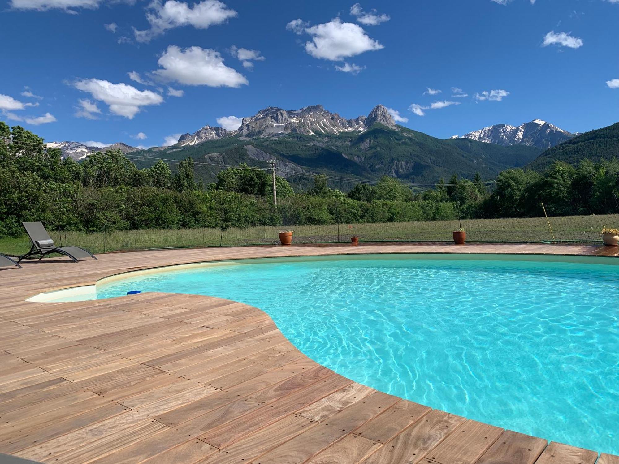 L'Escale En Ubaye Bed & Breakfast Saint-Pons  Екстериор снимка