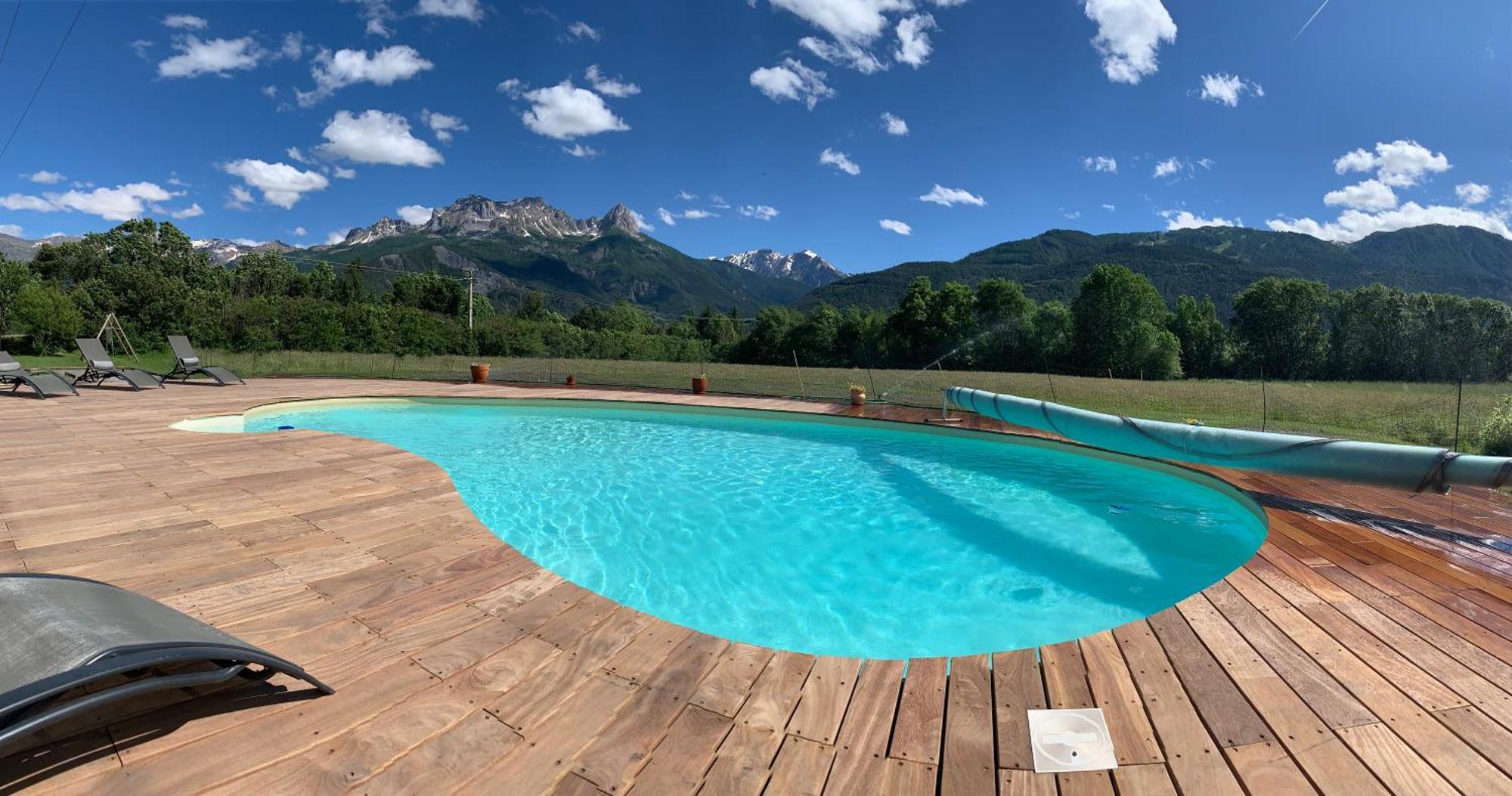 L'Escale En Ubaye Bed & Breakfast Saint-Pons  Екстериор снимка
